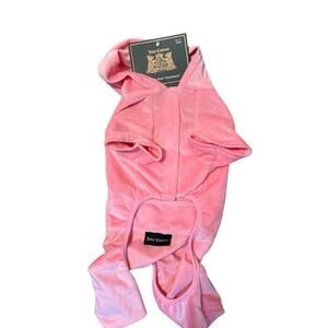Juicy couture velour Dog tracksuit size medium large